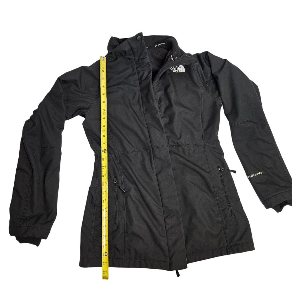 North Face Women's Jacket Black Soft Shell Size Small‎ - Picture 6 of 10
